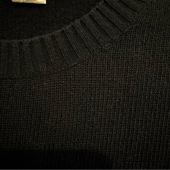 J. Crew | Button Sweater Wool Cashmere Black Size XXS - Picture 5 of 6